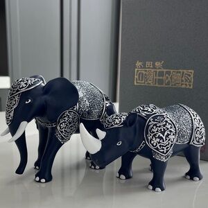 Armored Elephant And Rhinoceros #7 Star Ward Off Danger Place in Southwest.